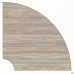 Radius segment worktop SIG-260 (950x950x25mm) Ash Liberty