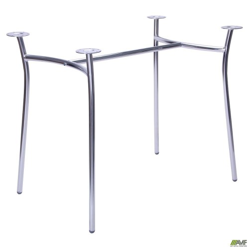 Cindy Double table base, chrome
