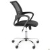Web Chrome chair, black mesh