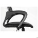 Web Chrome chair, black mesh