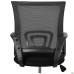 Web Chrome chair, black mesh