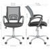 Web Chrome chair, black mesh
