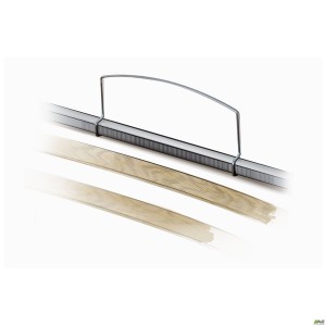 Chrome mattress restrainer