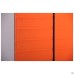 Mobile felt partition 1124x1750, black graphite, orange felt