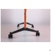 Mobile felt partition 1124x1750, black graphite, orange felt