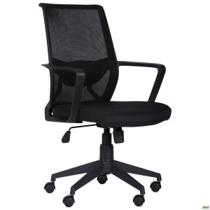 Крісло Tin сидіння Сідней-07/спинка Сітка SL-00 чорна