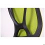 Nickel Black chair, Sydney-20 seat / SL-06 light-green mesh back