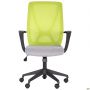 Nickel Black chair, Sydney-20 seat / SL-06 light-green mesh back