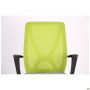 Nickel Black chair, Sydney-20 seat / SL-06 light-green mesh back