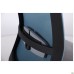 Uran Black HR chair, Sydney-05 seat / SL-18 aquamarine mesh back