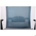 Uran Black HR chair, Sydney-05 seat / SL-18 aquamarine mesh back