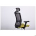 Uran Black HR chair, Sydney-17 seat / HY-109 grey mesh back
