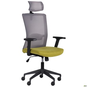 Uran Black HR chair, Sydney-17 seat / HY-109 grey mesh back Uran Black HR chair, Sydney-17 seat / HY-109 grey mesh back