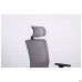 Uran Black HR chair, Sydney-17 seat / HY-109 grey mesh back