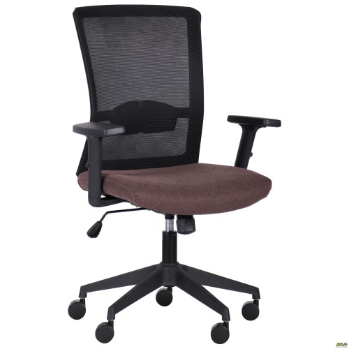 Uran Black chair, Sydney-26 seat / SL-00 black mesh back