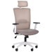 Uran White HR chair, Sydney-09 seat / SL-02 beige mesh back