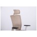 Uran White HR chair, Sydney-09 seat / SL-02 beige mesh back