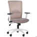 Uran White chair, Sydney-09 seat / SL-02 beige mesh back