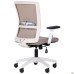 Uran White chair, Sydney-09 seat / SL-02 beige mesh back