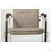 Стул Самба хром орех WAX Light Grey без канта