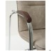 Стул Самба хром орех WAX Light Grey без канта