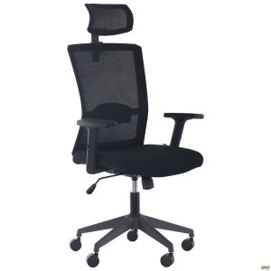 Uran Black HR chair, Nest-01 seat / SL-00 black mesh back Uran Black HR chair, Nest-01 seat / SL-00 black mesh back