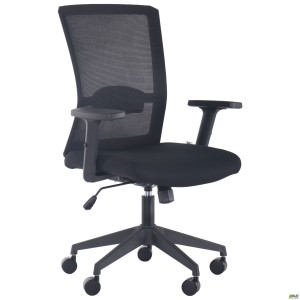 Uran Black chair, Nest-01 seat / SL-00 black mesh back