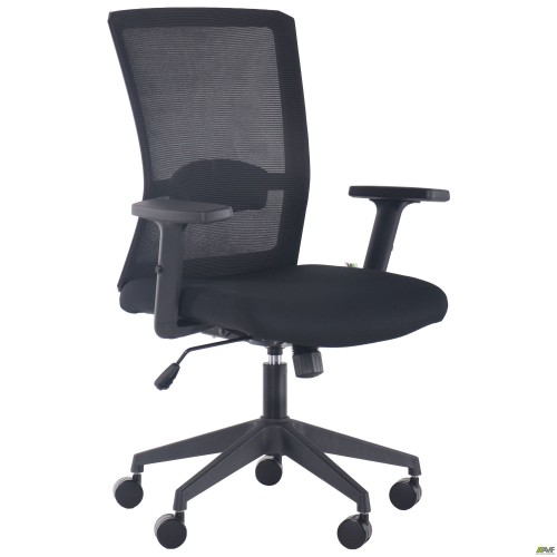 Uran Black chair, Nest-01 seat / SL-00 black mesh back