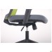 Uran Black chair, Nest-08 grey seat / SL-06 green mesh back