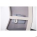 Uran White HR chair, Nest-01 seat / HY-109 grey mesh back