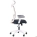 Uran White HR chair, Nest-01 seat / HY-109 grey mesh back