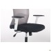 Uran White HR chair, Nest-01 seat / HY-109 grey mesh back