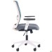 Uran White chair, Nest-08 grey seat / SL-18 aquamarine mesh back