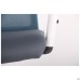 Uran White chair, Nest-08 grey seat / SL-18 aquamarine mesh back
