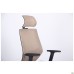 Lead Black HR chair, black Нест-01 seat / beige SL-02 mesh back
