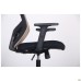 Lead Black HR chair, black Нест-01 seat / beige SL-02 mesh back