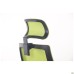 Lead Black HR chair, black Нест-01 seat / lime SL-06 mesh back