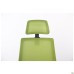 Lead Black HR chair, black Нест-01 seat / lime SL-06 mesh back