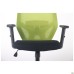 Lead Black HR chair, black Нест-01 seat / lime SL-06 mesh back