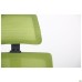 Lead Black HR chair, black Нест-01 seat / lime SL-06 mesh back