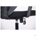 Lead Black HR chair, black Нест-01 seat / aquamarine SL-18 mesh back