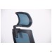 Lead Black HR chair, black Нест-01 seat / aquamarine SL-18 mesh back