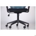 Lead Black HR chair, black Нест-01 seat / aquamarine SL-18 mesh back