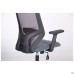 Lead Black HR chair, grey Нест-08 seat / grey HY-109 mesh back