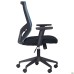 Lead Black chair, black Нест-01 seat / aquamarine SL-18 mesh back
