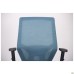 Lead Black chair, black Нест-01 seat / aquamarine SL-18 mesh back