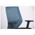 Lead Black chair, black Нест-01 seat / aquamarine SL-18 mesh back