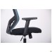 Lead Black chair, black Нест-01 seat / aquamarine SL-18 mesh back