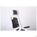 Lead White HR chair, black Нест-01 seat / black HY-100 mesh back