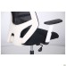 Lead White HR chair, black Нест-01 seat / black HY-100 mesh back